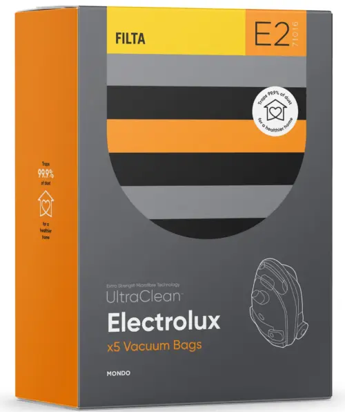 Electrolux Mondo Vacuum Bags – Micro-Fibre Pkt 5