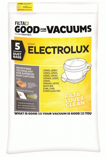 Lux - Pullman Vacuum Bags - Micro-Fibre Pkt 5 SPV11014 - C009