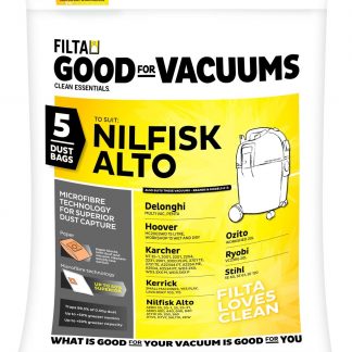 Nilfisk Alto Vacuum Bags - Micro-Fibre Pkt 5 SPV20030 - CO19