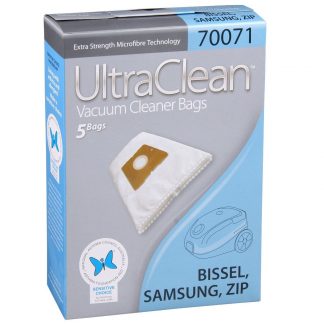 Samsung Bissell Zip Vacuum Bags - Micro-Fibre Pkt 5 - Z1 SPV70071