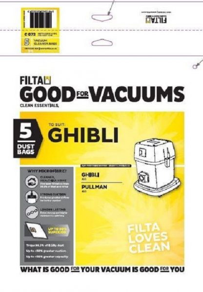 Vacuum Bags - Ghibli Pkt 5 SPV 60085 C072
